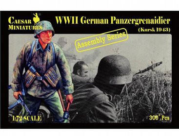  Caesar Miniatures 1/72 WWII German Panzergrenadiers Kursk 1943 