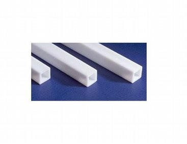  Evergreen Plastic Square Tubes 0.125 (1/8) 