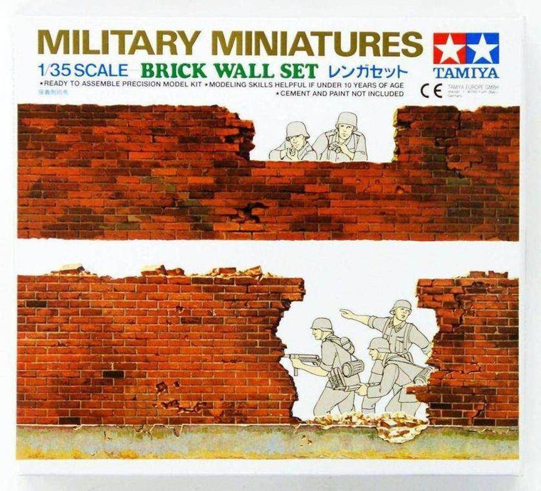  Tamiya 1/35 Brick Walls Set 