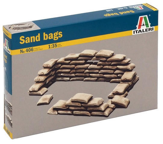  Italeri 1/35 Sandbags Set 