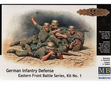  Master Box 1/35 German Infantry Defense Eastern Front 