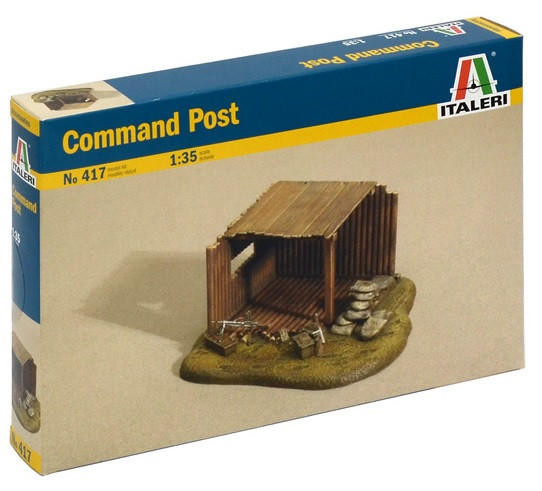  Italeri 1/35 WWII Command Post 