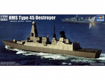  Trumpeter 1/350 HMS Daring Type 45 Destroyer 