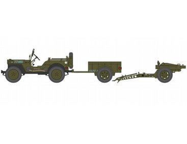  Airfix 1/72 Willys British Airborne Jeep 