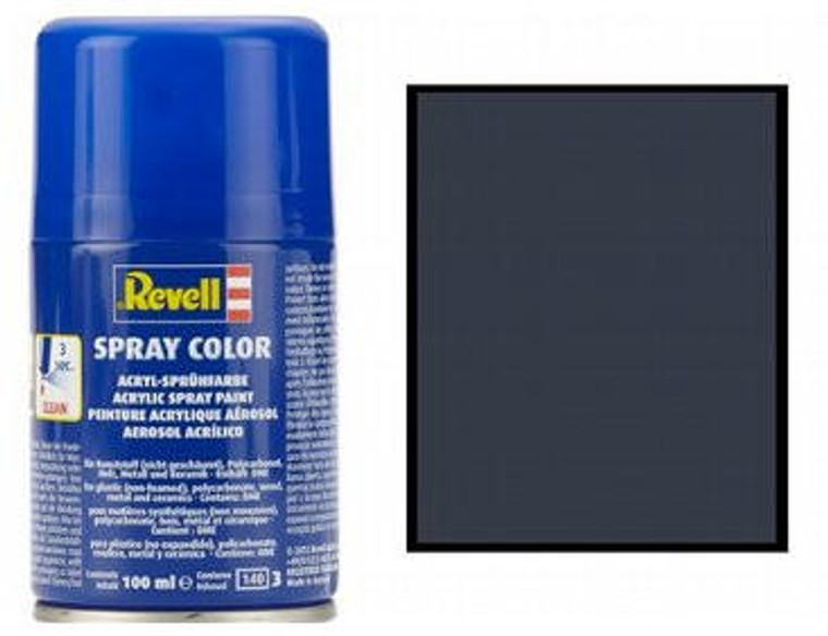  Revell 78 Matt Tank Grey 100ml  Acrylic Spray Paint 