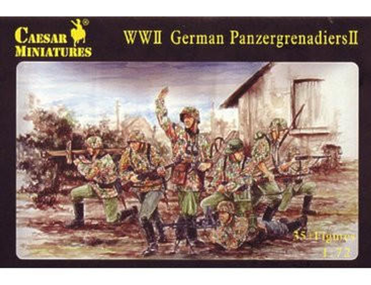  Caesar Miniatures 1/72 WWII German Panzergrenadiers II 