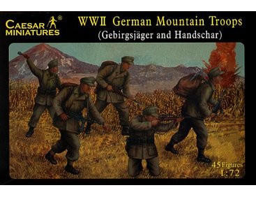  Caesar Miniatures 1/72 WWII German Mountain Unit 
