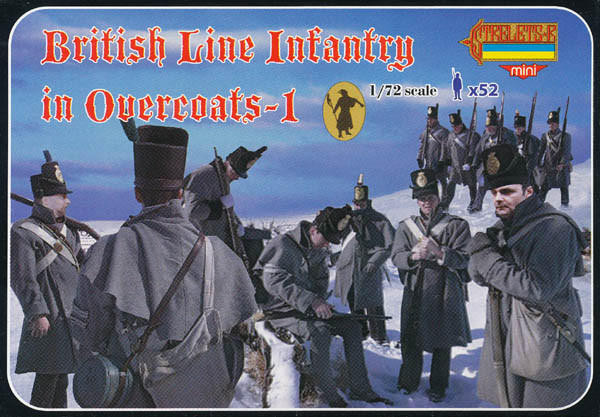  Strelets 1/72 British Line Infantry In Overcoats Model Figures 