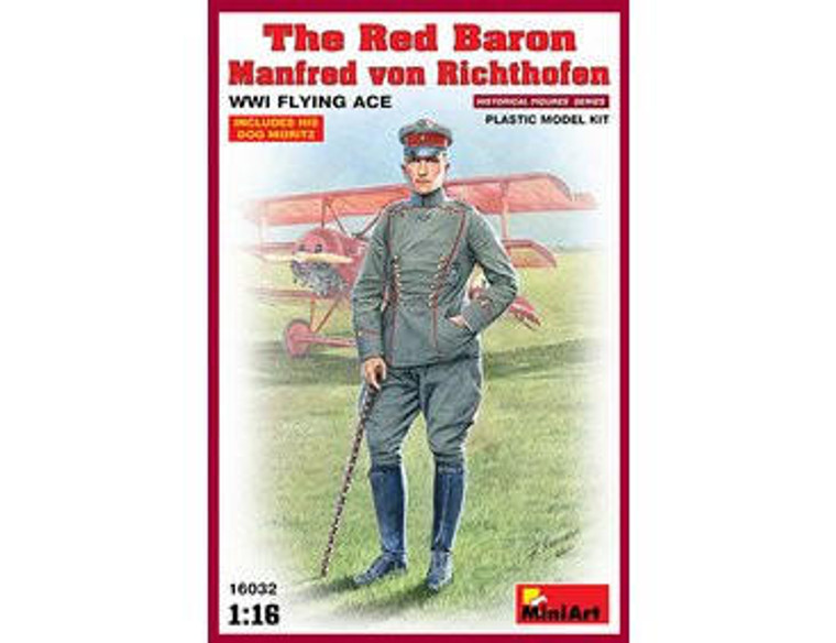  MiniArt 1/16 THE RED BARON Manfred von Richthofen WWI 