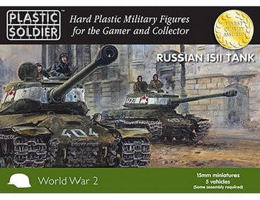  Plastic Soldier Company 15mm Russian IS-2 Heavy Tanks 