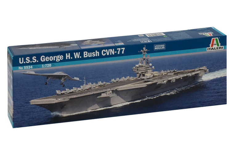  Italeri 1/720 USS George H W Bush CVN 77 