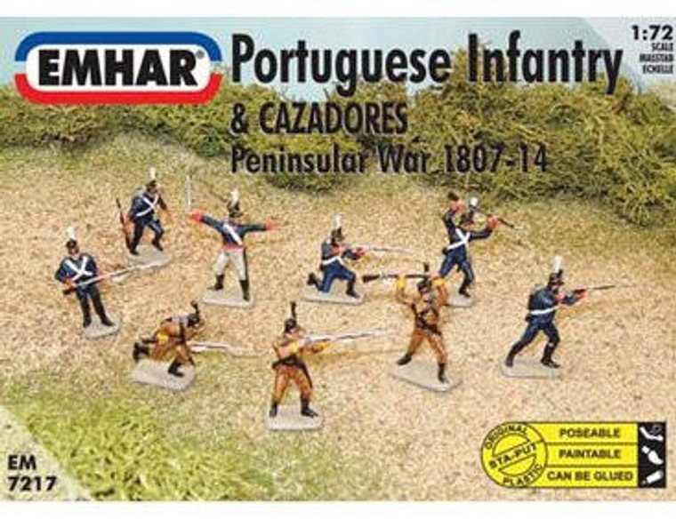  Emhar 1/72 Portuguese Infantry Peninsular War 1807-14 