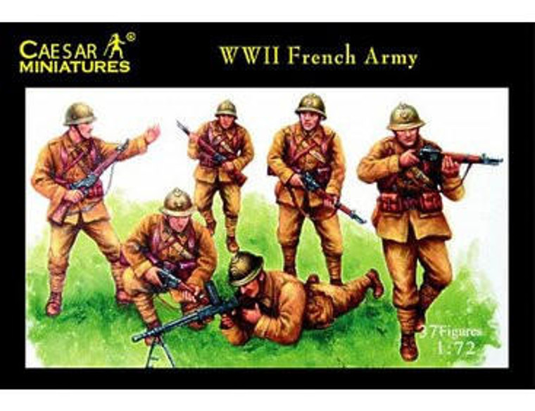  Caesar Miniatures 1/72 WWII French Army 
