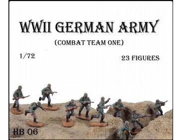  Caesar Miniatures 1/72 WWII German Army Combat Team 1 