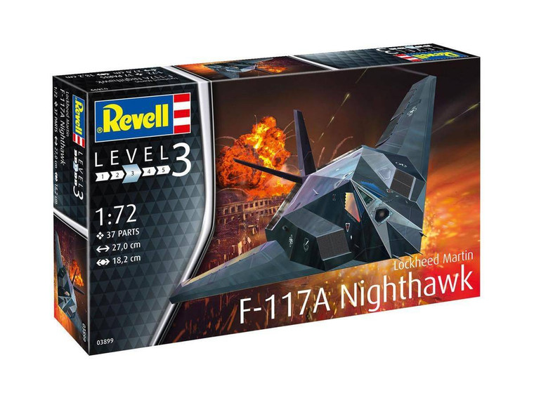  Revell 1/72 Lockheed F-117A Nighthawk 