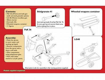  Valiant Miniatures 1/72 German Paratroop Heavy Weapons Set 