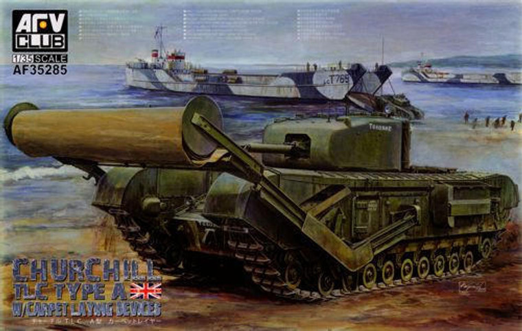  AFV Club 1/35 British Churchill Mk.IV TLC Carpet Layer Type A 