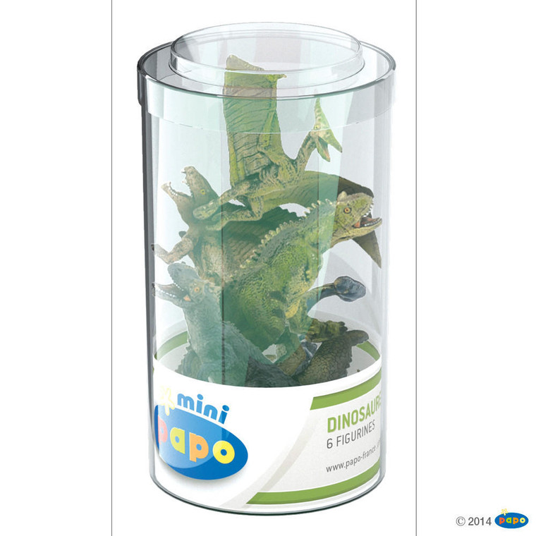  Papo Toys Mini Tub Dinosaurs Set 2 