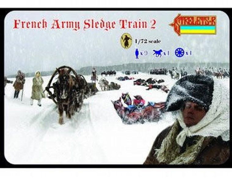  Strelets 1/72 French Army Sledge Train 2 