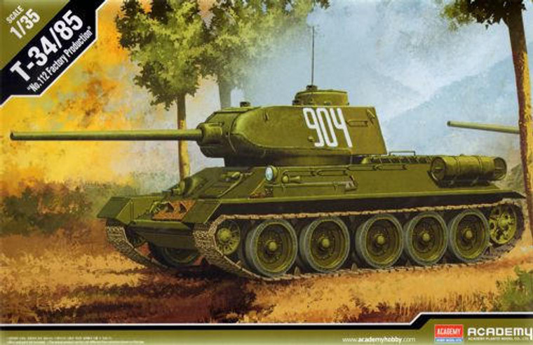  Academy 1/35 T-34/85 112 Factory Production 