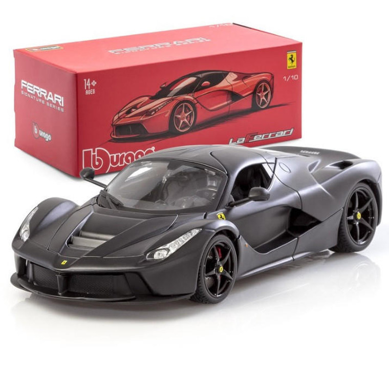  Burago 1/18 LaFerrari Black Diecast Model 