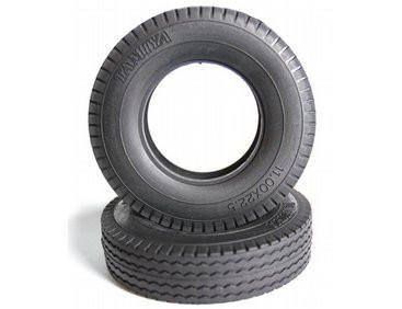  Tamiya RC Tractor Truck Tyres (2pcs) Hard 22mm 