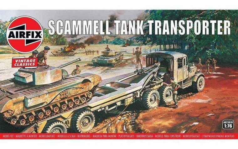  Airfix 1/76 Scammel Tank Transporter 