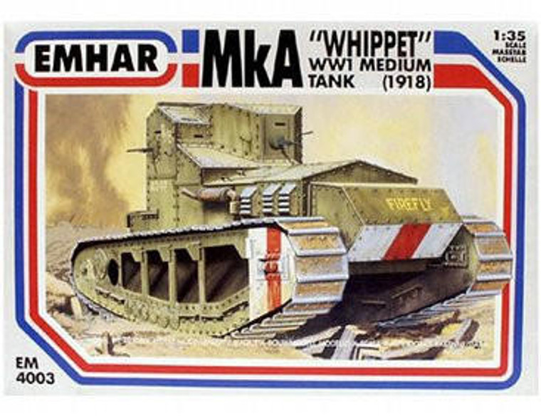  Emhar 1/35 Mk 1A Whippet WWI 