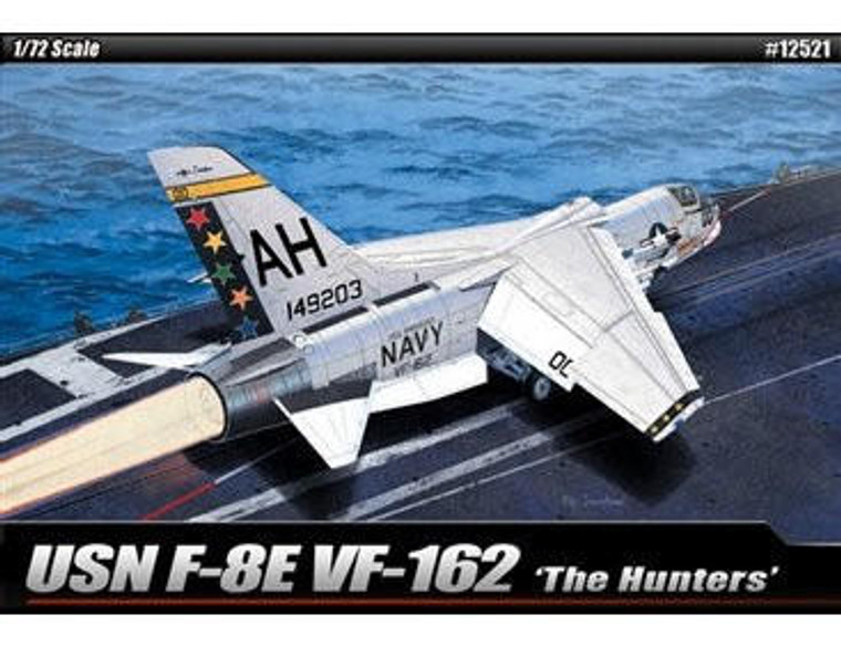  Academy 1/72 Vought F-8E Crusader VF-162 