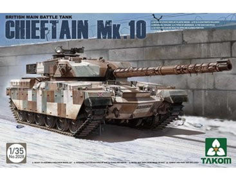  Takom 1/35 British Chieftain Mk.10 Model Kit 