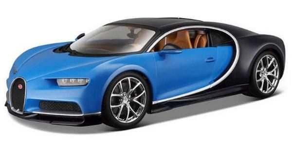  Burago 1/18 Bugatti Chiron Blue 
