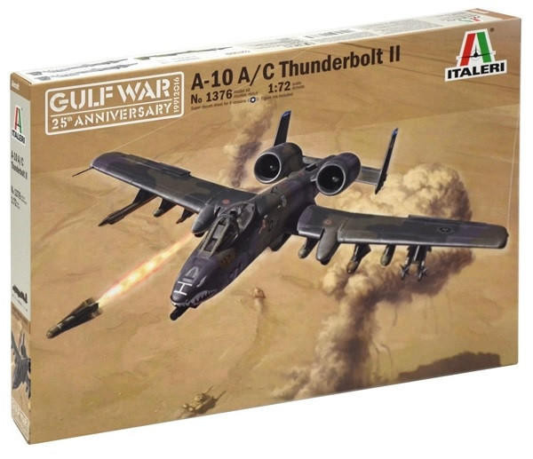  Italeri 1/72 Fairchild Republic A-10A/C Thunderbolt II Model 