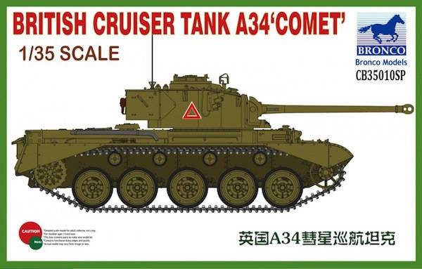  Bronco Kits 1/35 British A34 Comet Cruiser Tank Model Kit 