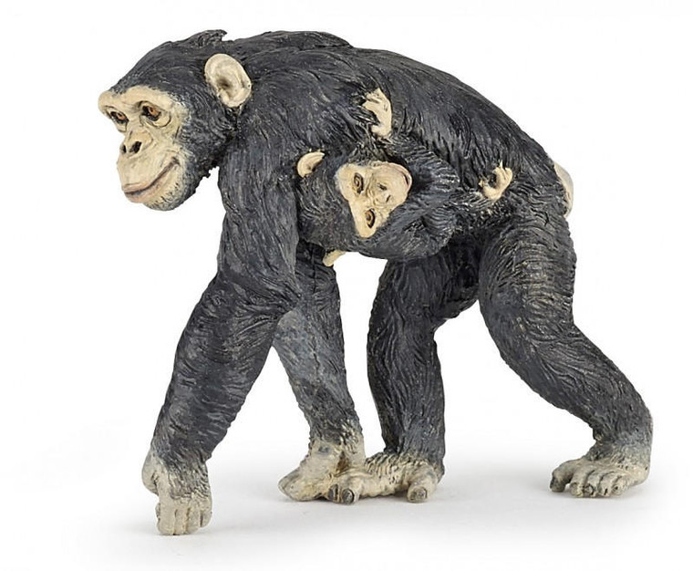  Papo Toys Chimpanzee & Baby 