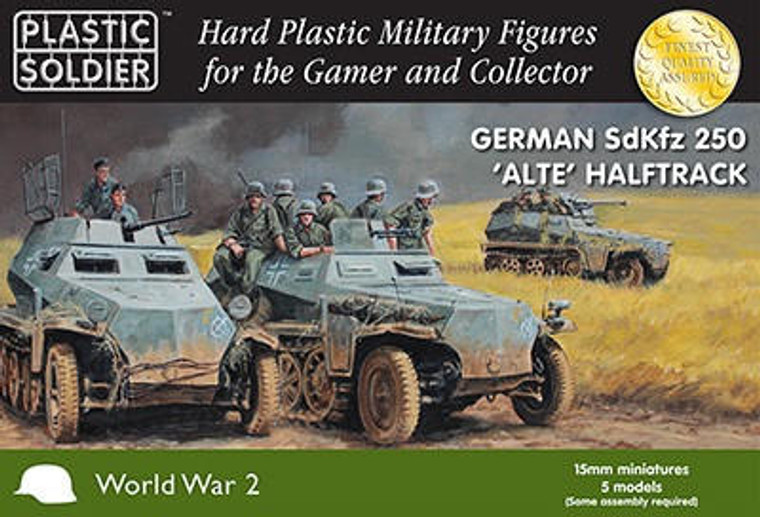  Plastic Soldier Company 15mm German Sd.Kfz.250 'Alte' 