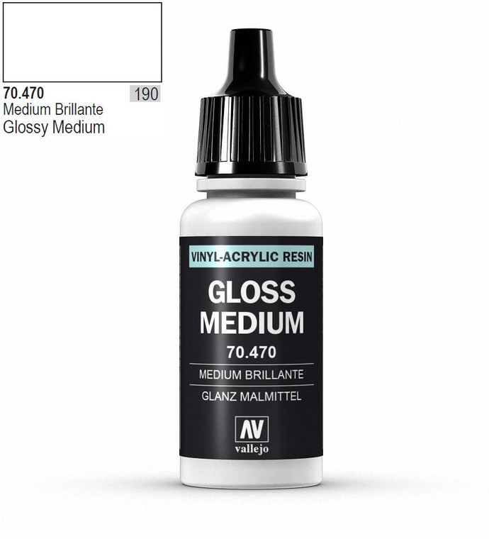  Vallejo Model Color 470 17ml Gloss Medium 