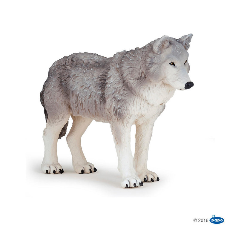  Papo Toys Large Wolf Figurine 