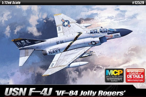 Academy 1/72 McDonnell Douglas F-4J Phantom USN VF-84 Model 