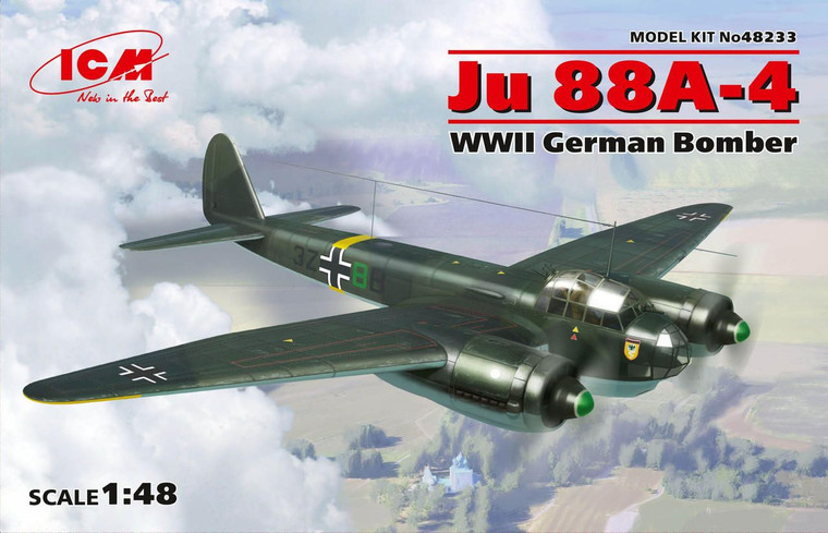 Icm ICM 1/48 Junkers Ju-88A-4 Model Kit 