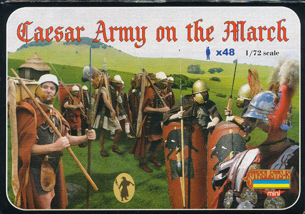  Strelets 1/72 Caesar's Roman Army on the March Model Figures 