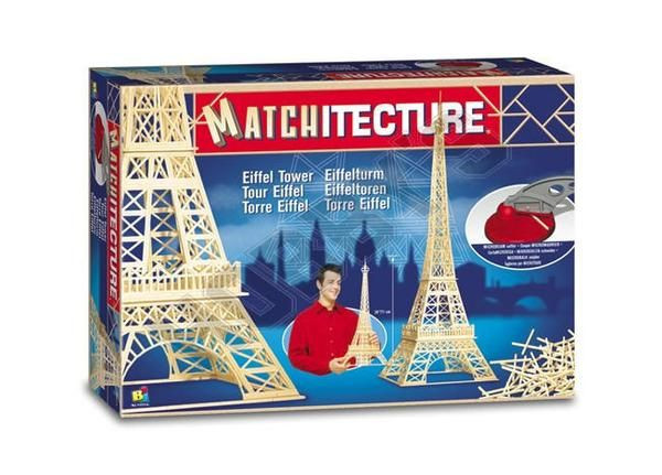  Matchitecture Eiffel Tower Matchstick Model Kit 