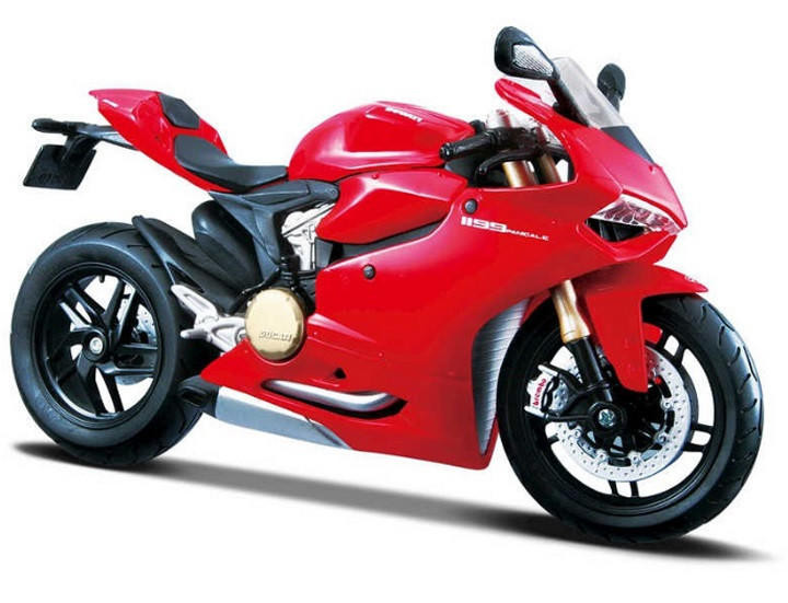  Maisto 1/12 Ducati 1199 Panigale Diecast Model Kit 