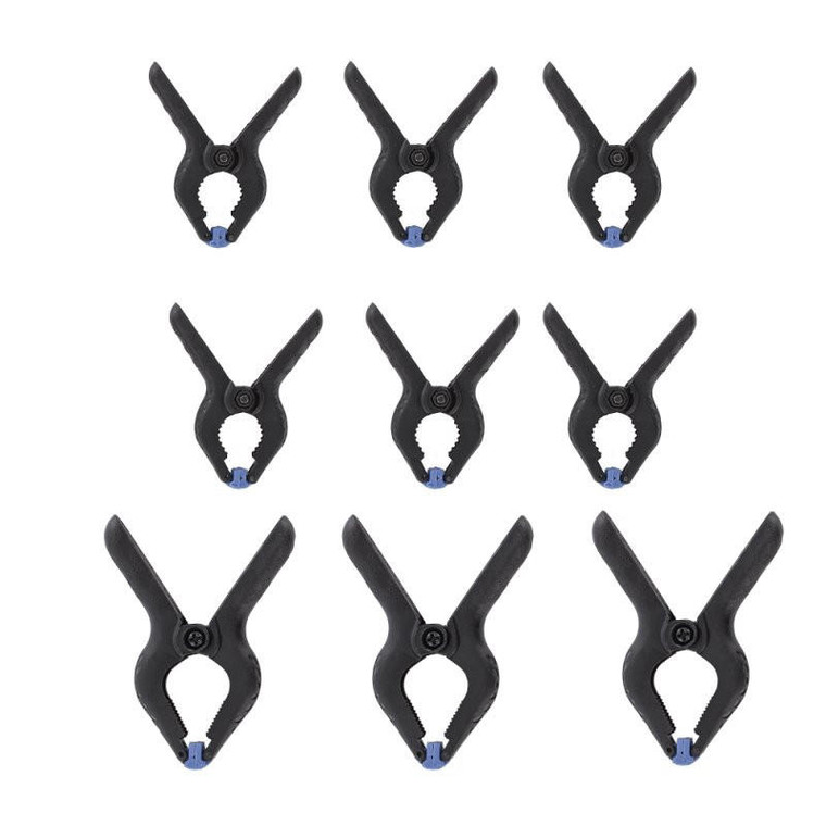  Modelcraft Nylon Grip Clamps x 9 