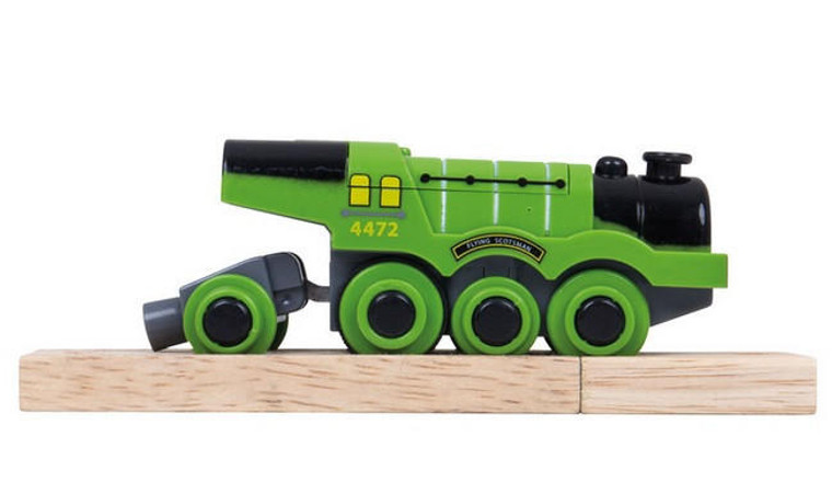  BigJigs Battery Operated Flying Scotsman Engine 