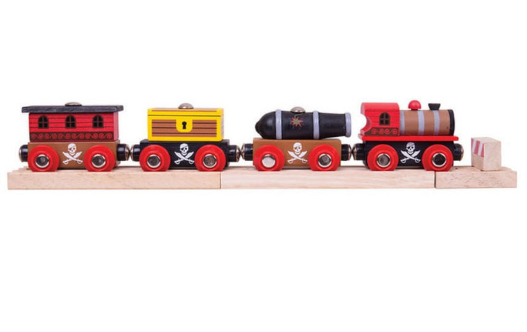  BigJigs Pirate Train 