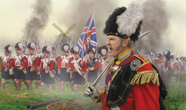  Strelets 1/72 Highlanders On The March 