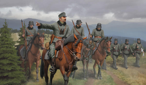  Strelets 1/72 Austro-Hungarian Honved Cavalry Model Figures 