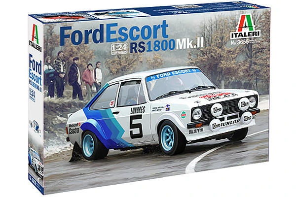  Italeri 1/24 Ford Escort Mk.II 