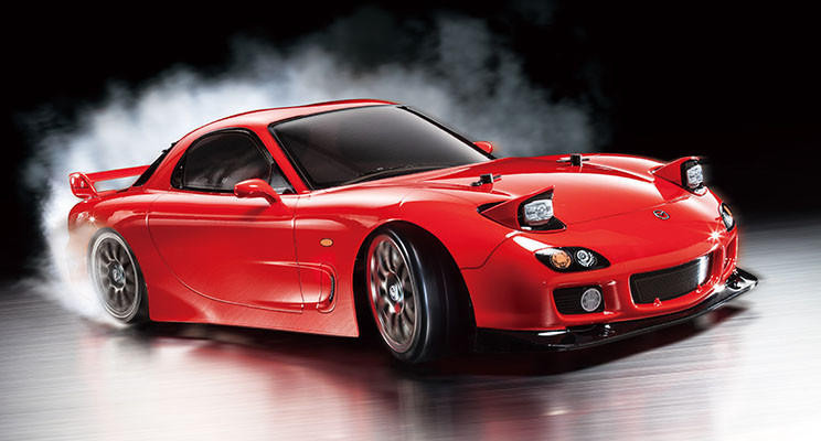 ドリフトスペック MAZDA RX-7 TT-02D Tamiya RC Mazda RX-7 FD3S DRIFT TT-02D Model Kit - Wonderland