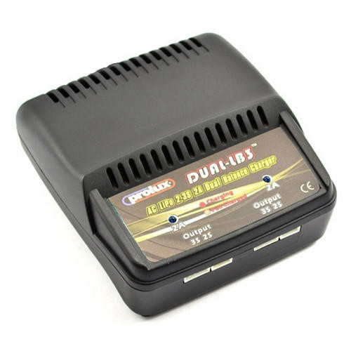 Rc System DUAL AC 2Amp 2-3S Li-po Charger 